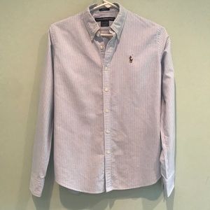 Ralph Lauren Sport Long Sleeve Button Down Size 8